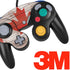 Canadian Flag Dark Wood Nintendo GameCube Controller Skin