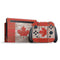 Canadian Flag Dark Wood Nintendo Switch Bundle Skin