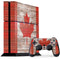 Canadian Flag Dark Wood PS4 Console and Controller Bundle Skin
