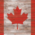 Canadian Flag Dark Wood PS4 Console and Controller Bundle Skin