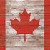 Canadian Flag Dark Wood PS4 Pro Bundle Skin