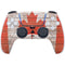 Canadian Flag Dark Wood PS5 Controller Skin