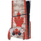 Canadian Flag Dark Wood PS5 Slim Disk Bundle Skin