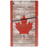 Canadian Flag Dark Wood PS5 Slim Disk Bundle Skin