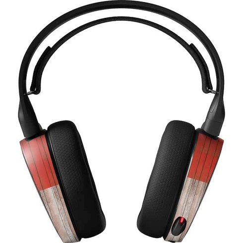 Canadian Flag Dark Wood SteelSeries Arctis 3 Skin