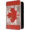 Canadian Flag Dark Wood Surface Duo Skin