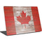 Canadian Flag Dark Wood Surface Laptop 4 15in Skin