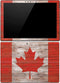 Canadian Flag Dark Wood Surface Pro 4 Skin
