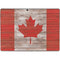 Canadian Flag Dark Wood Surface Pro 8 Skin