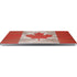 Canadian Flag Dark Wood Universal Laptop 12in (9.8 x 6.8in) Skin