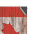 Canadian Flag Dark Wood Xbox Series X Console Skin
