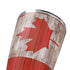 Canadian Flag Dark Wood Yeti 20oz Tumbler Skin