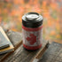 Canadian Flag Dark Wood Yeti Colster Can Insulator Skin