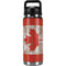 Canadian Flag Dark Wood YETI Rambler 26oz Bottle Skin