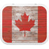 Canadian Flag Dark Wood YETI Roadie 24 Hard Cooler Skin