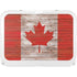 Canadian Flag Dark Wood YETI Tundra 35 Hard Cooler Skin