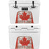 Canadian Flag Dark Wood YETI Tundra 35 Hard Cooler Skin