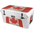 Canadian Flag Dark Wood YETI Tundra 65 Hard Cooler Skin
