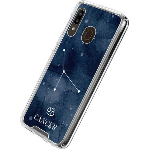 Cancer Constellation Galaxy A30 Clear Case