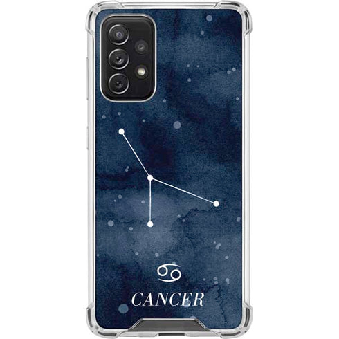 Cancer Constellation Galaxy A72 5G Clear Case