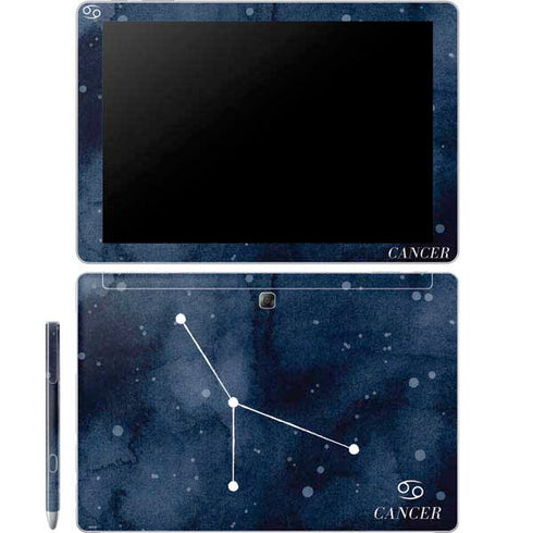 Cancer Constellation Galaxy Book 12in Skin