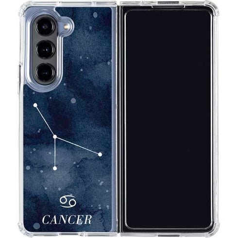 Cancer Constellation Galaxy Z Fold5 5G Clear Case