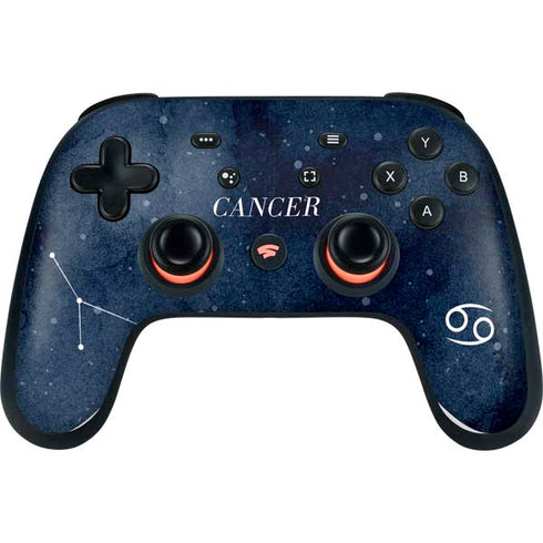 Cancer Constellation Google Stadia Controller Skin