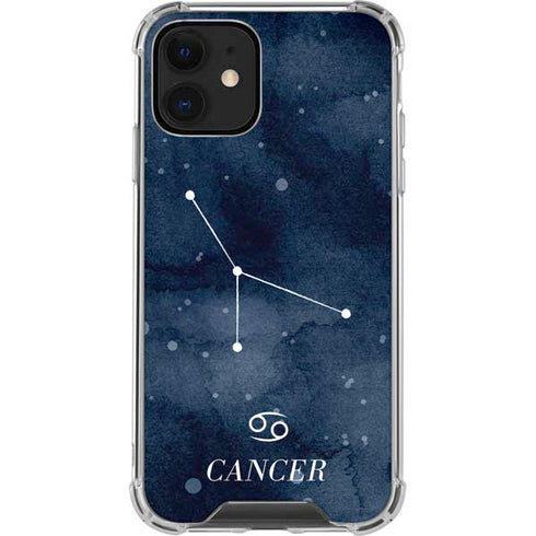 Cancer Constellation iPhone 12 Clear Case