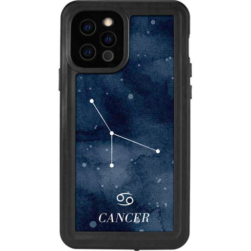 Cancer Constellation iPhone 12 Pro Waterproof Case