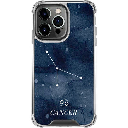 Cancer Constellation iPhone 15 Pro Clear Case