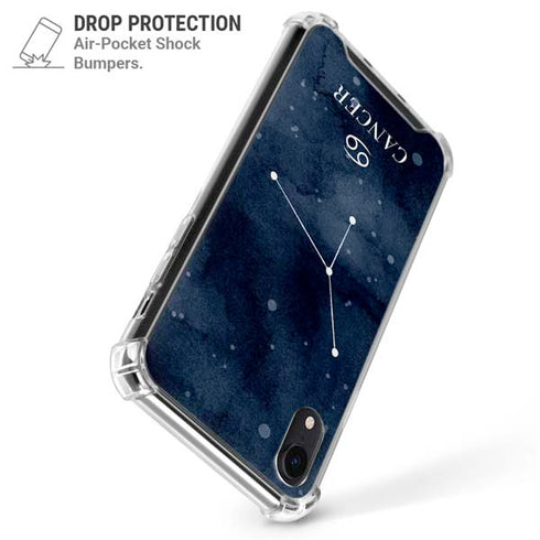 Cancer Constellation iPhone XR Clear Case
