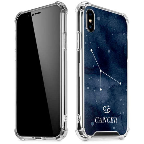 Cancer Constellation iPhone XS Max Clear Case