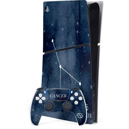 Cancer Constellation PS5 Slim Digital Edition Bundle Skin