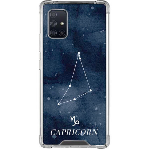 Capricorn Constellation Galaxy A71 5G Clear Case