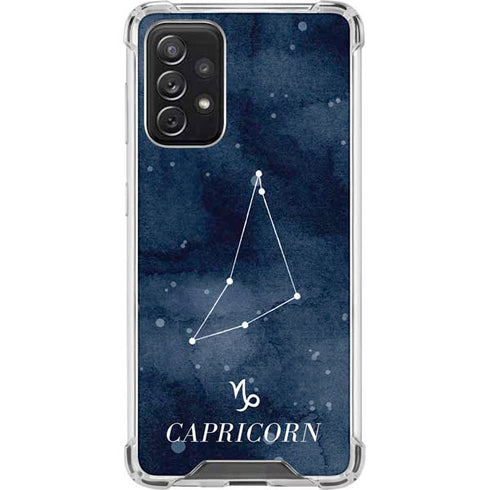 Capricorn Constellation Galaxy A72 5G Clear Case
