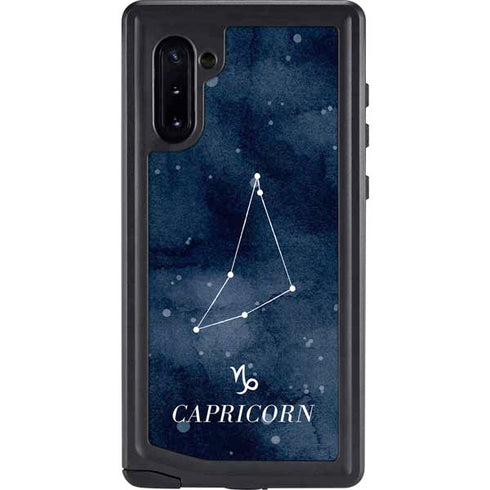 Capricorn Constellation Galaxy Note 10 Waterproof Case