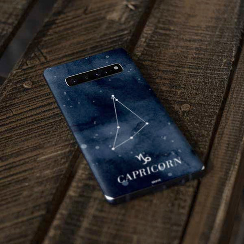 Capricorn Constellation Galaxy S10 Skin