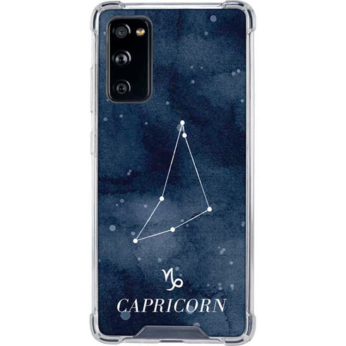Capricorn Constellation Galaxy S20 FE Clear Case