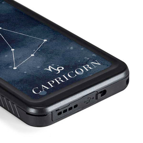 Capricorn Constellation Galaxy S23 Plus Waterproof Case