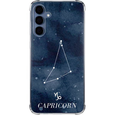 Capricorn Constellation Galaxy S24 Clear Case