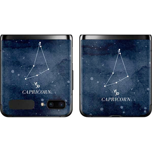 Capricorn Constellation Galaxy Z Flip Skin