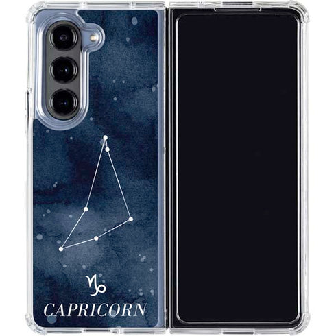 Capricorn Constellation Galaxy Z Fold5 5G Clear Case