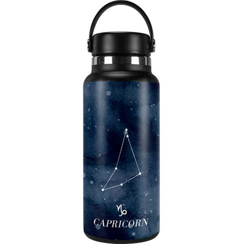 Capricorn Constellation Hydro Flask 32oz Wide Mouth Skin