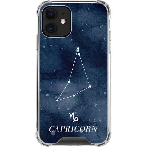 Capricorn Constellation iPhone 12 Clear Case