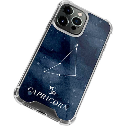Capricorn Constellation iPhone 13 Pro Clear Case