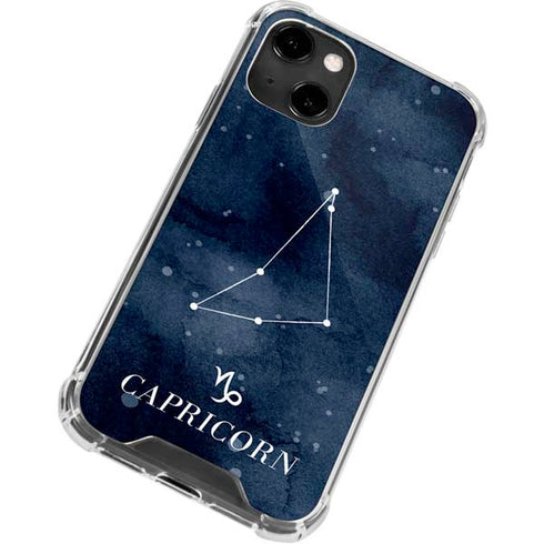 Capricorn Constellation iPhone 14 Clear Case