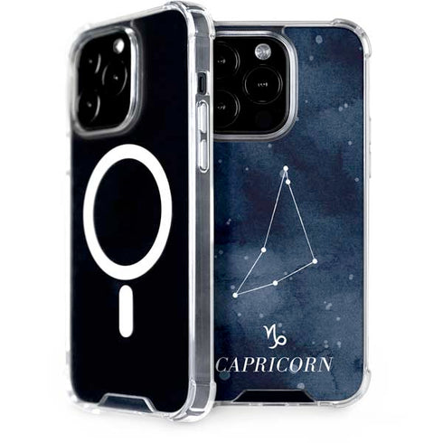 Capricorn Constellation iPhone 15 Pro MagSafe Case