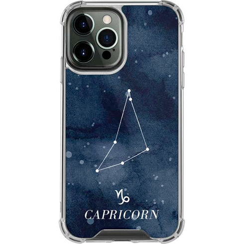 Capricorn Constellation iPhone 15 Pro Max Clear Case