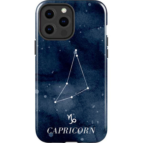 Capricorn Constellation iPhone 14 Pro Max Impact Case