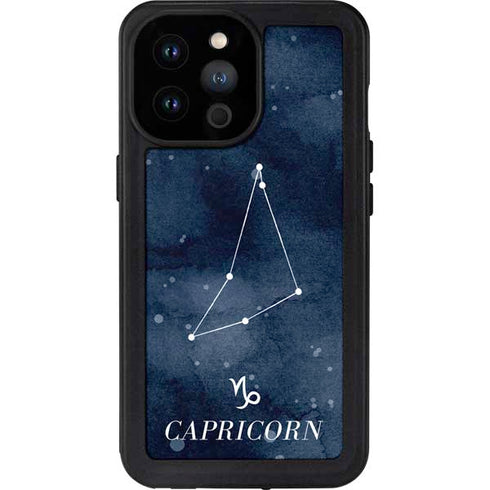 Capricorn Constellation iPhone 14 Pro Max Waterproof Case